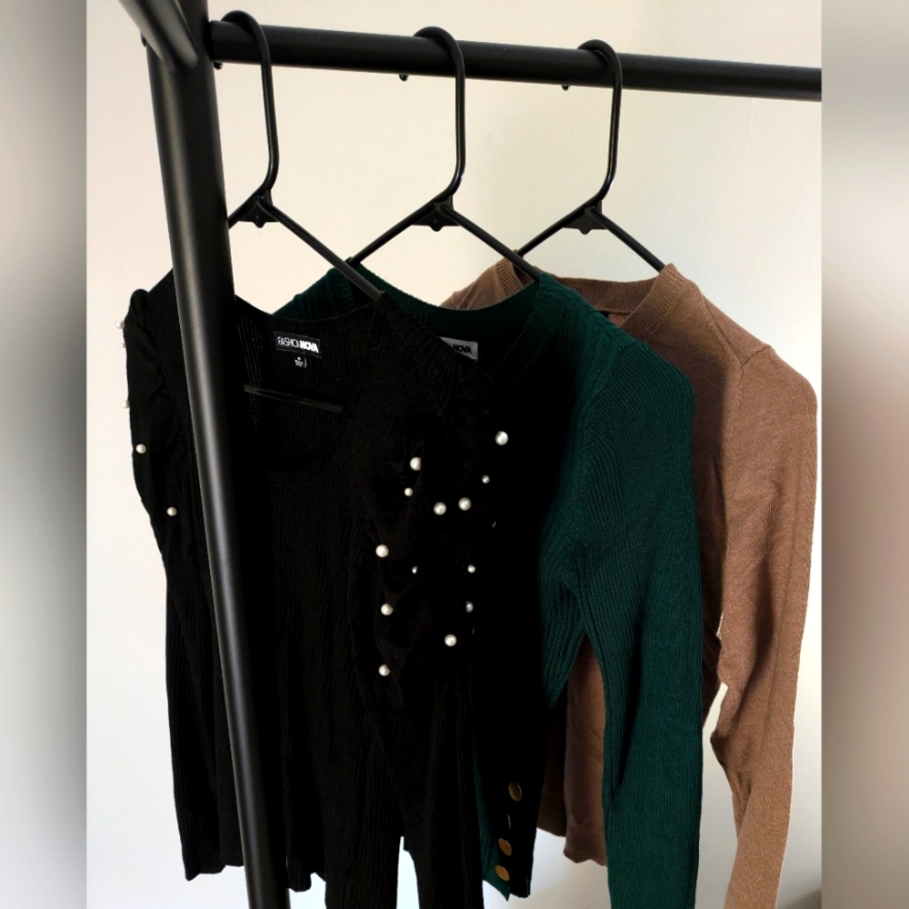 3 Fashion Nova fitted sweaters